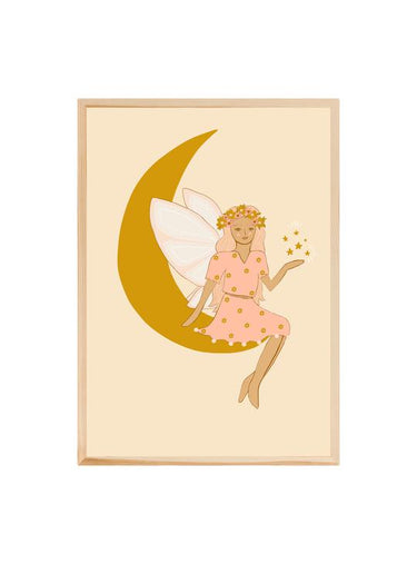 Petal the Fairy (Pink) - A4